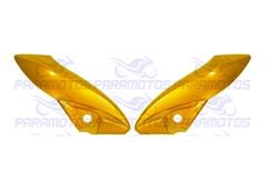 CARENAGEM LATERAL FAROL CB 300 09>11 AMARELO CAJU