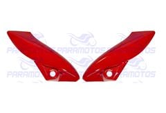 CARENAGEM LATERAL FAROL CB 300 09>12 VERMELHO MACE
