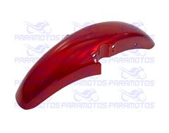 PARALAMA DIANTEIRO CBX 200 STRADA 02 VERMELHO