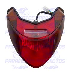 LANTERNA TRASEIRA VERMELHA FAN 150 10>