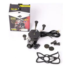 SUPORTE CELULAR / GPS C/CARREGADOR USB