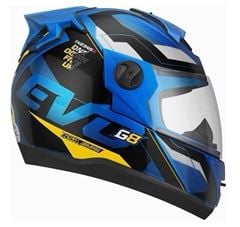 CAPACETE EVOLUTION G8 EVO TAM.56 AZ/AM