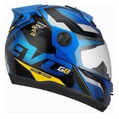 CAPACETE EVOLUTION G8 EVO TAM.62 AZ/AM