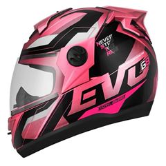 CAPACETE EVOLUTION G8 EVO TAM.58 PINK