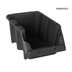 GAVETA CAIXA BIN N7 PRETO EMPILHAVEL PRESTO