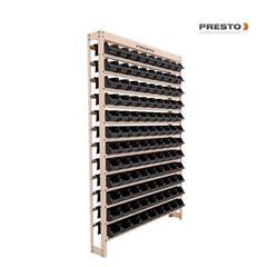 ESTANTE GAVETEIRO C/108 GAVETAS N3 PRETO