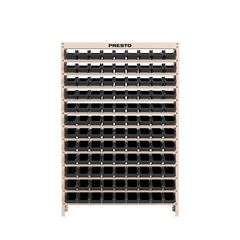 ESTANTE GAVETEIRO C/108 GAVETAS N3 PRETO