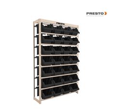 ESTANTE GAVETEIRO C/28 GAVETAS N7 PRETO