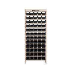 ESTANTE GAVETEIRO C/60 GAVETAS N3 PRETO