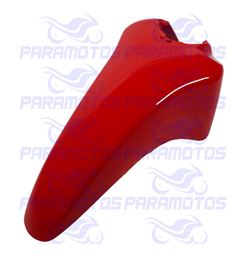 PARALAMA DIANTEIRO BIZ 125 11>12 VERMELHO MACEIO