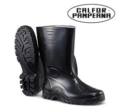 BOTA PVC STIVALETTO MAX PRETA C/FORRO 37