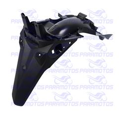 PARALAMA TRASEIRO PRETO BIZ 100 13>15