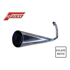 ESCAPAMENTO ORIG CROMADO TITAN 125 00>08 KS