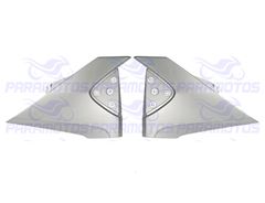 TAMPA LATERAL FAZER 250 >10 PRATA