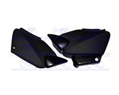 TAMPA LATERAL FAN 125 05>08 PRETO INJETADO