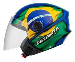 CAPACETE NEW LIBERTY THREE PATRIOTA 60