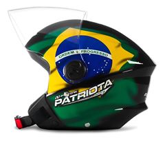 CAPACETE NEW LIBERTY THREE PATRIOTA 60