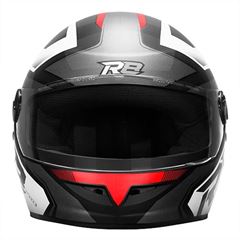 CAPACETE R8 PRO FOSCO PRETO/VERMELHO TAM.60