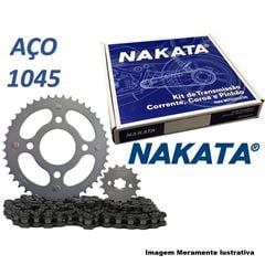 KIT RELACAO C/CORRENTE BROS 160 15> / XRE 190 16>