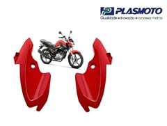 CARENAGEM LATERAL FAROL FACTOR 150 16>22 VERMELHO