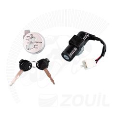 CHAVE DE IGNICAO E BLOQUEADOR BIZ 125 09