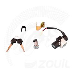 KIT TRAVA IGNICAO BIZ125 06>08 (2 PECAS