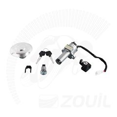 KIT CHAVE TRAVA IGNICAO TITAN 150 04>08  KS/ES/ESD