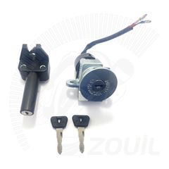 KIT CHAVE TRAVA IGNICAO CRYPTON T115 10>16 ( 2 PC