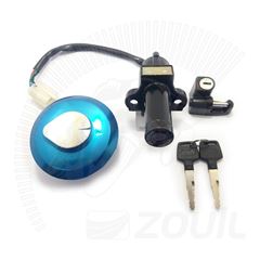 KIT CHAVE TRAVA IGNICAO NX 150 89>92 (3 PECAS)