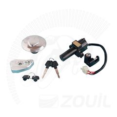 KIT CHAVE TRAVA IGNICAO NXR BROS 150 ESD 09>10