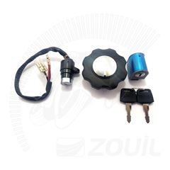 KIT CHAVE TRAVA IGNICAO SUNDOWN HUNTER 90 (3 PC
