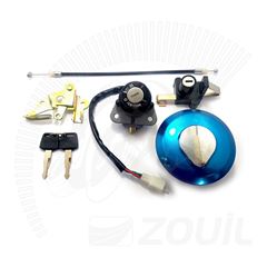 KIT CHAVE TRAVA IGNICAO SUNDOWN MAX 125 SE/SE