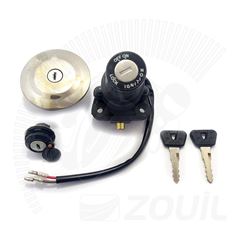 KIT CHAVE TRAVA IGNICAO XTZ 125 E/K 06>08 (3 PC