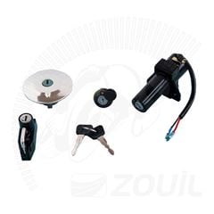 KIT CHAVE TRAVA IGNICAO YBR 125 FACTOR 08>13 