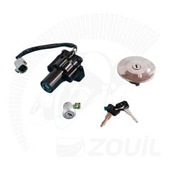 KIT CHAVE TRAVA IGNICAO FAZER 250 11>15 (3 PC