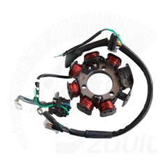 ESTATOR CG125 TITAN 02 / XLR125 01>02 C/ BOB PULSO