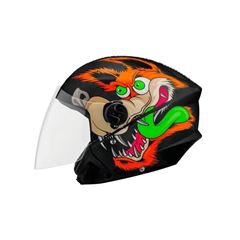 CAPACETE NEW LIBERTY THREE COYOTE BRILHO T.58 PT
