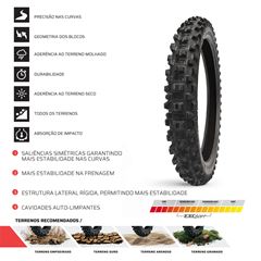 PNEU 90/90-21 ENDURO 7 DAYS - DIANTEIRO