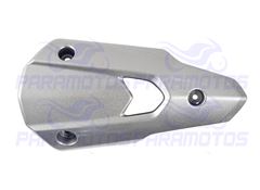 PROTETOR ESCAPAMENTO PRATA FAZER 250 18>