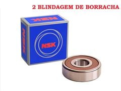ROLAMENTO NSK 6002DDU-C3 - 5X32X09 COMANDO CROSSER