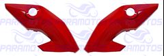 CARENAGEM LATERAL FAROL VERMELHO FAN 160 19>21