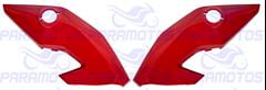 CARENAGEM LATERAL FAROL VERMELHO FAN 160 17>18