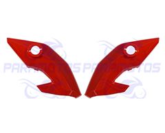 CARENAGEM LATERAL FAROL TITAN 150 15 VERMELHO