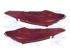TAMPA LATERAL BIZ 125 EX 12 VERMELHO CARDEAL