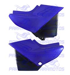TAMPA LATERAL YBR 125 00>01 AZUL