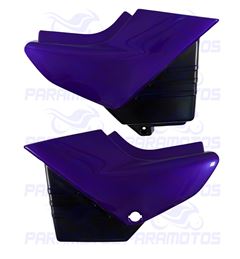 TAMPA LATERAL YBR 125 02>03 AZUL