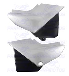 TAMPA LATERAL YBR 125 04 PRATA