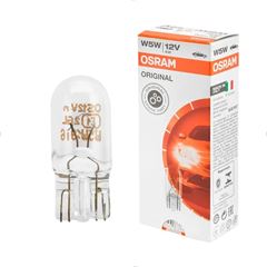 LAMPADA BASE VIDRO GRANDE 5W 12V PAINEL OSRAM