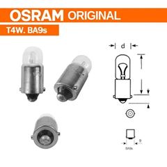 LAMPADA PAINEL LONGA 4W 69 12V OSRAM