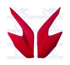CARENAGEM LATERAL CB 250 TWISTER 16 E 18 VERMELHO
